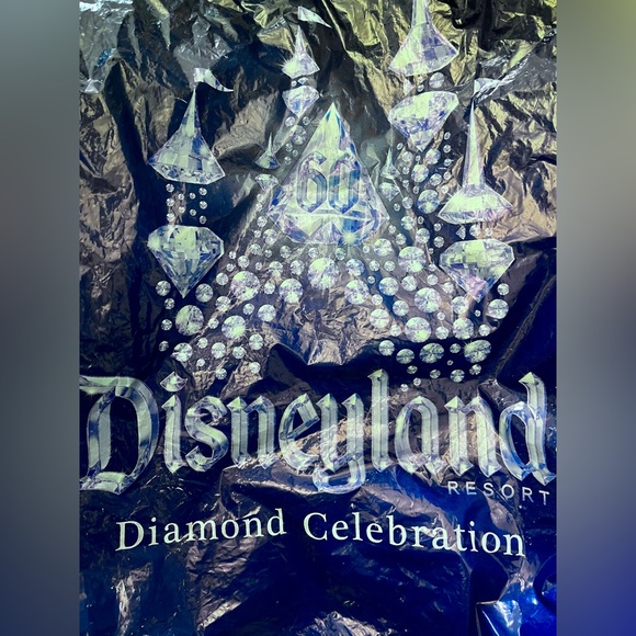 Disney Parks Disneyland 60th Birthday Diamond Anniversary Sequin Minnie Mouse - Picture 12 of 13